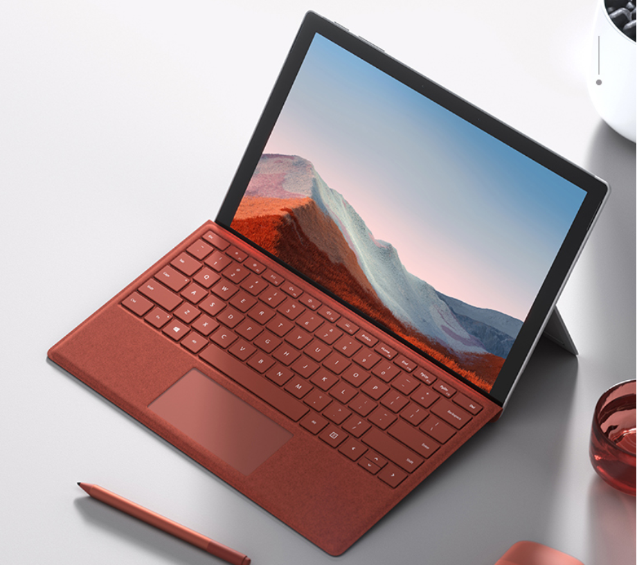 微軟便攜式計(jì)算機(jī)Surface Pro 7+